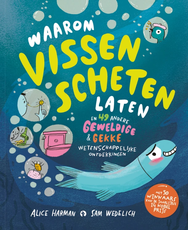 Waarom vissen scheten laten – Alice Harman – boek cover