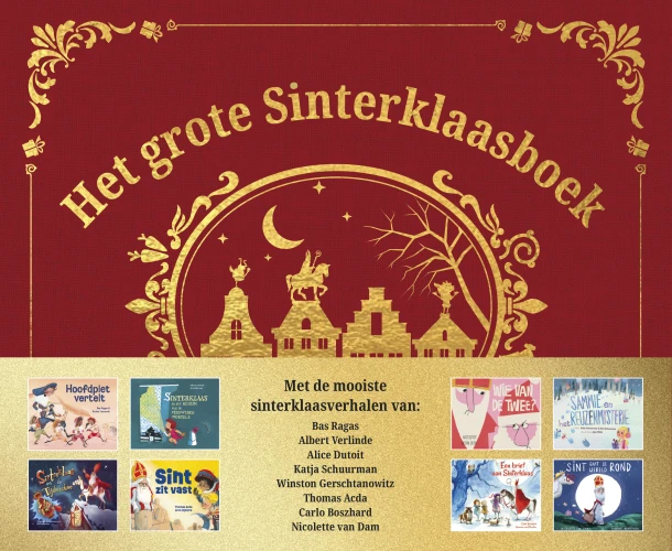 Het grote Sinterklaasboek – Bas Ragas – boek cover