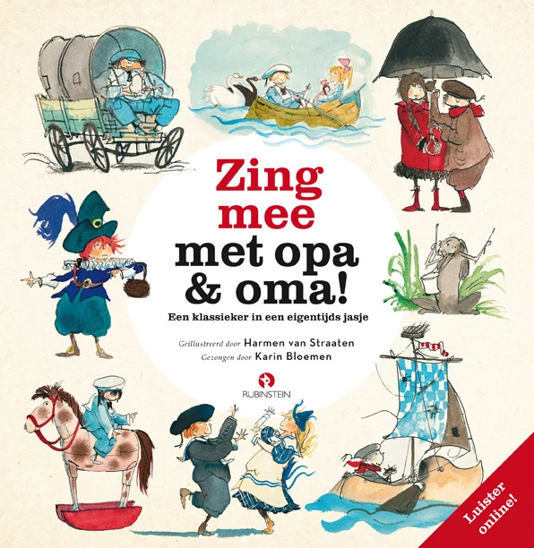 Zing mee met opa en oma – Harmen van Straaten – boek cover