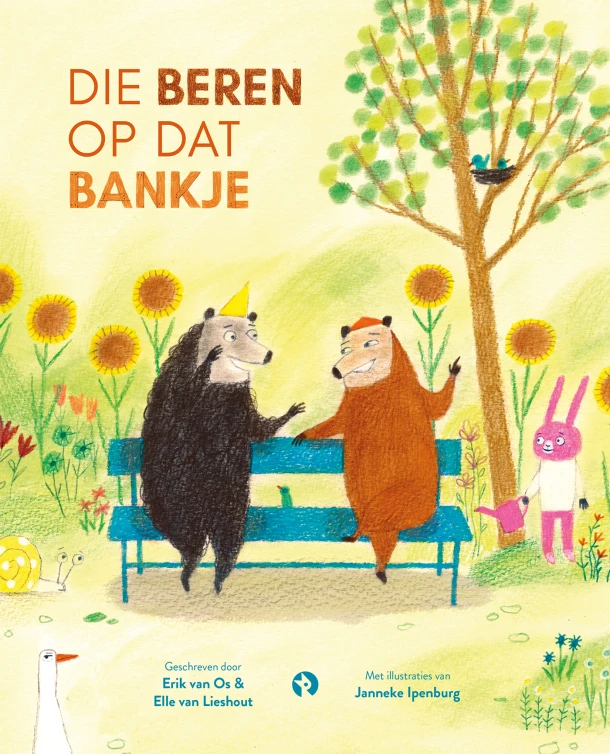 Die beren op dat bankje – Elle van Lieshout – boek cover