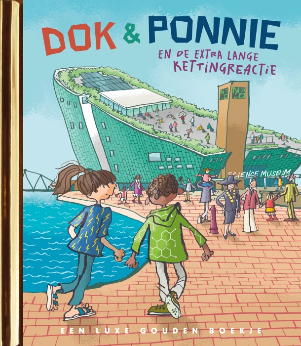 Dok en Ponnie en de extra lange kettingreactie – Manon Sikkel – boek cover