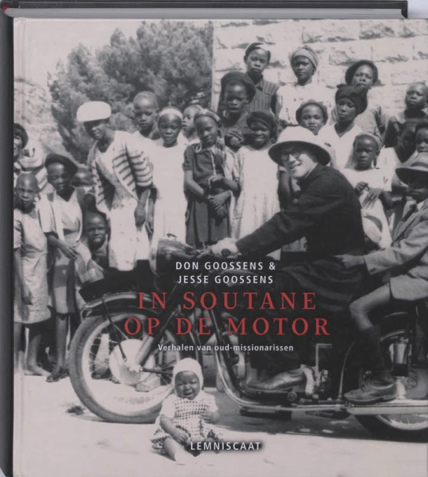 In soutane op de motor – Don Goossens – boek cover