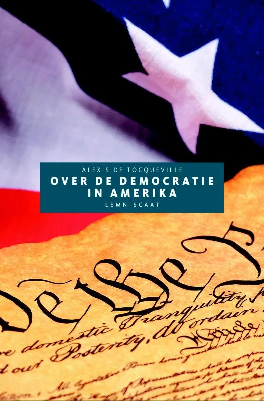 Over de democratie in Amerika – Alexis de Tocqueville – boek cover