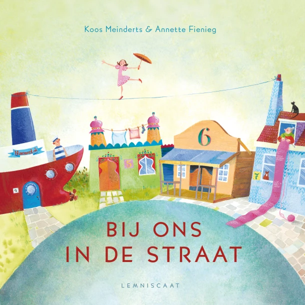 Bij ons in de straat – Koos Meinderts – boek cover