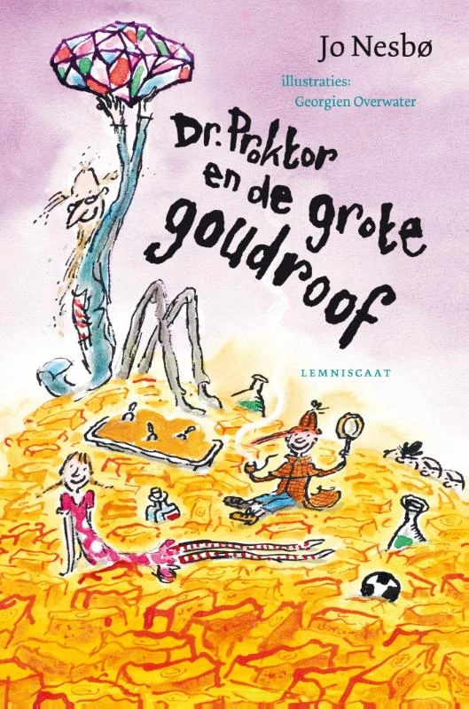 Dr. Proktor en de grote goudroof – Jo Nesbø – boek cover