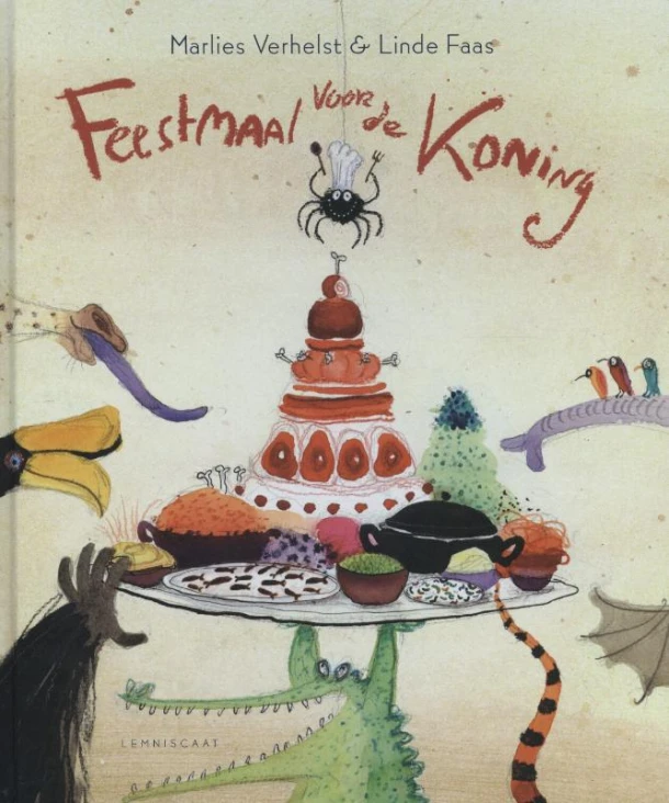 Feestmaal voor de koning – Marlies Verhelst – boek cover
