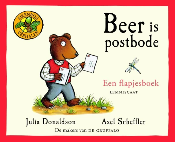 Beer is postbode – Julia Donaldson – boek cover