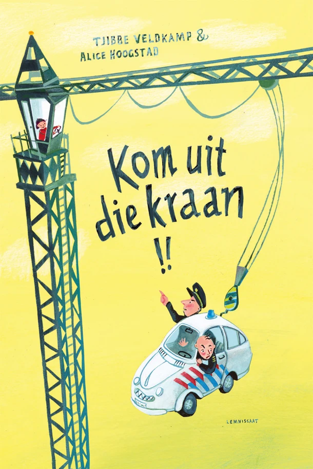 Kom uit die kraan! – Tjibbe Veldkamp – boek cover