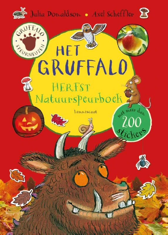 Gruffalo herfst natuurspeurboek – Julia Donaldson – boek cover