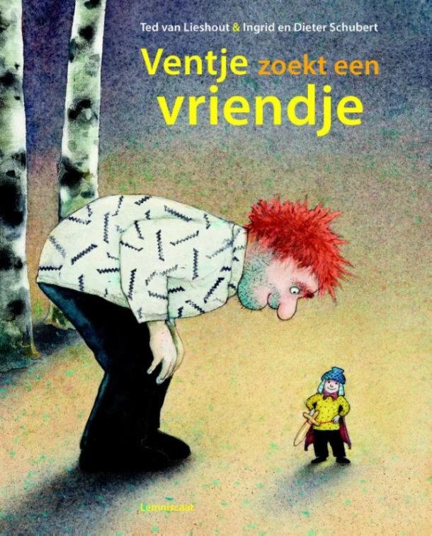 Ventje zoekt een vriendje – Ted van Lieshout – boek cover