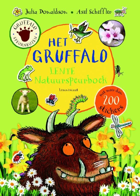 Het Gruffalo lente natuurspeurboek – Julia Donaldson – boek cover