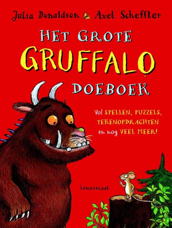 Het grote Gruffalo Doeboek – Julia Donaldson – boek cover