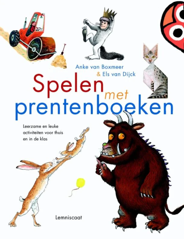 Spelen met prentenboeken – Anke van Boxmeer – boek cover