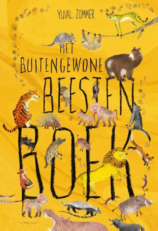 Het buitengewone beesten boek – Yuval Zommer – boek cover