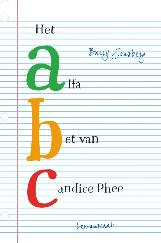 Het alfabet van Candice Phee – Barry Jonsberg – boek cover