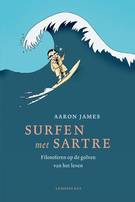 Surfen met Sartre – Aaron James – boek cover