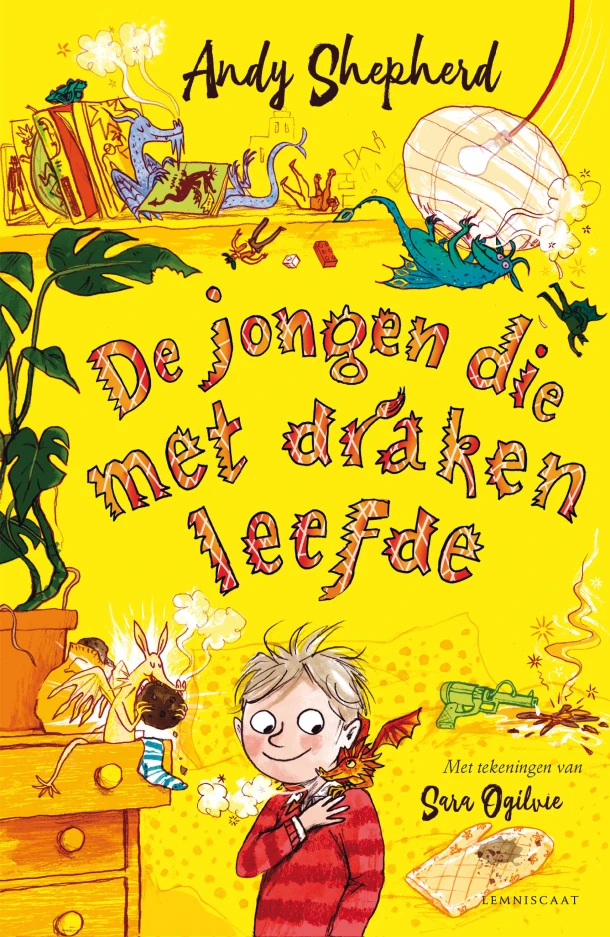 De jongen die met draken leefde – Andy Shepherd – boek cover