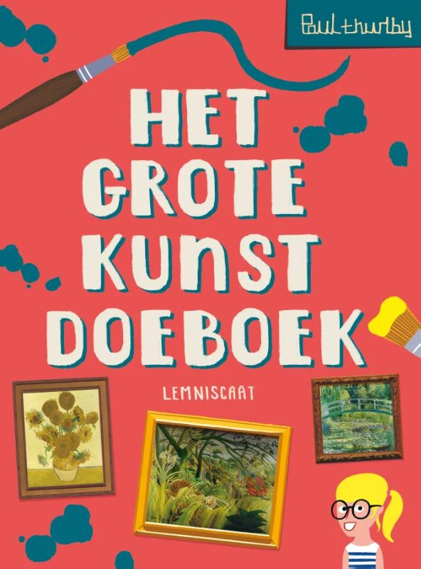 Het grote kunst doeboek – Paul Thurlby – boek cover
