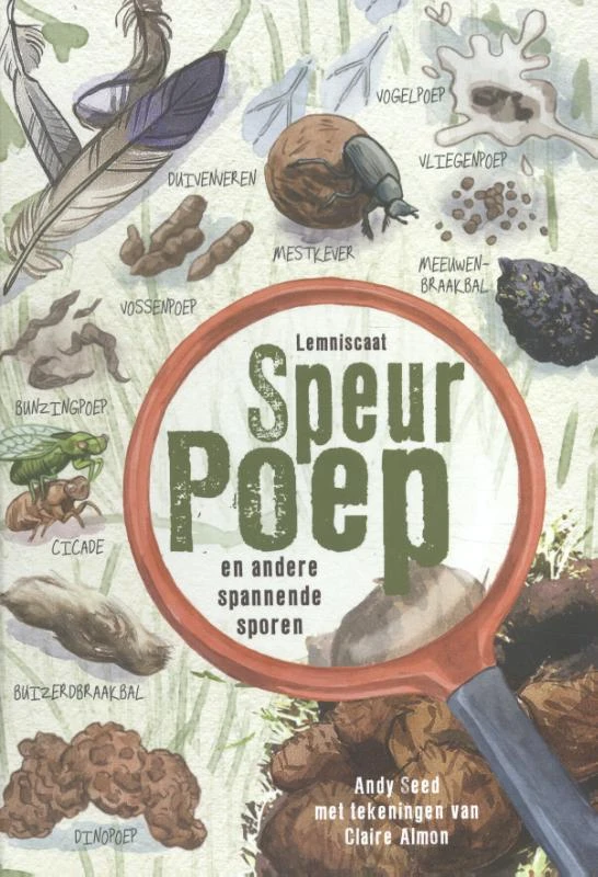 Speur poep en andere spannende sporen – Andy Seed – boek cover