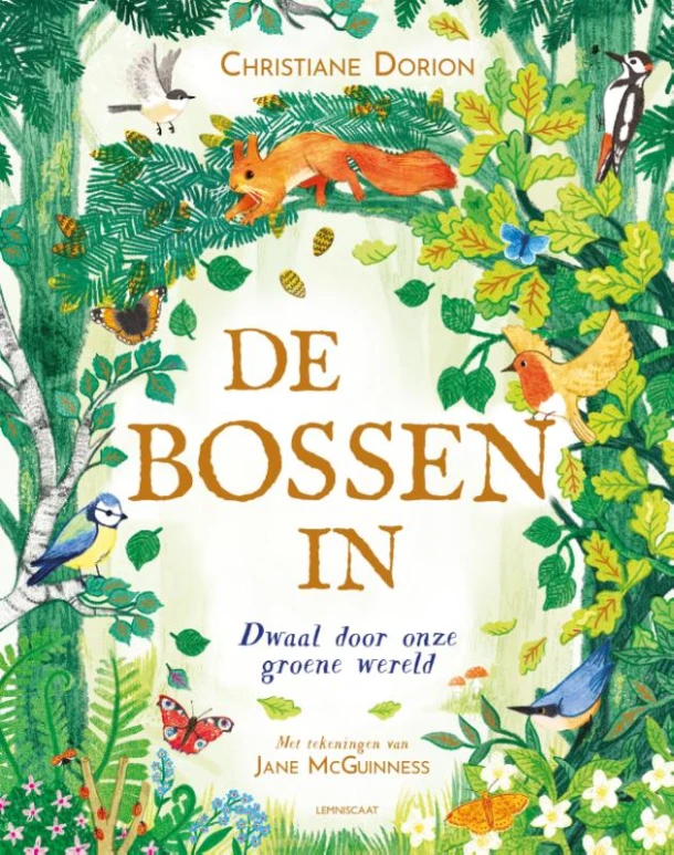 De bossen in – Christiane Dorion – boek cover