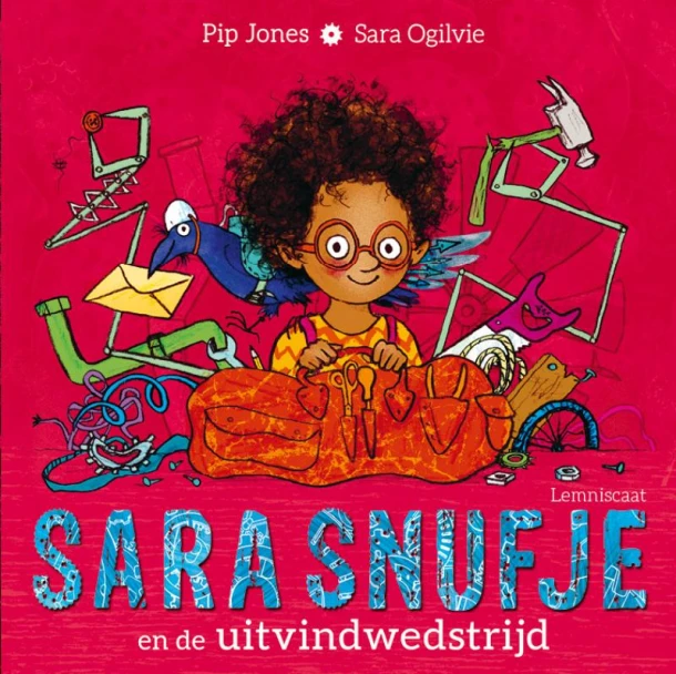 Sara Snufje en de uitvindwedstrijd – Pip Jones – boek cover