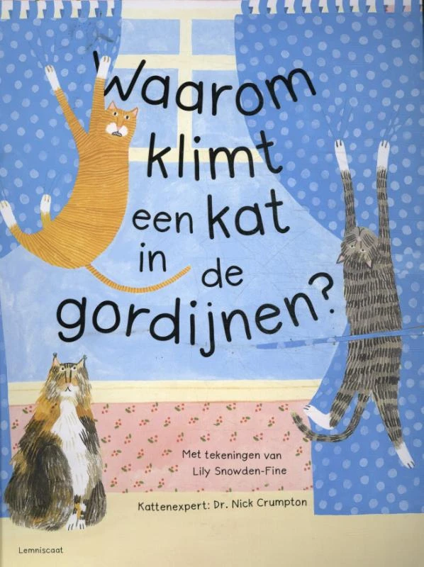 Waarom klimt een kat in de gordijnen? – Nick Crumpton – boek cover