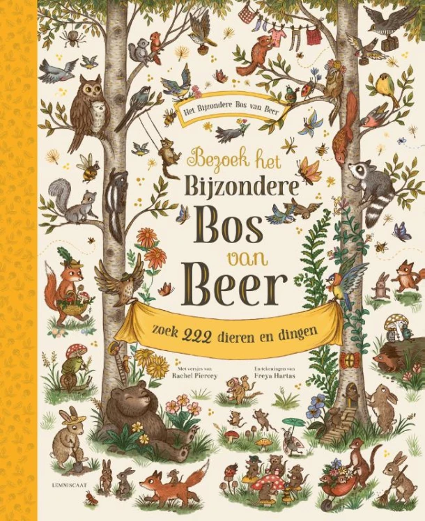Bezoek het Bijzondere Bos van Beer – Rachel Piercey – boek cover