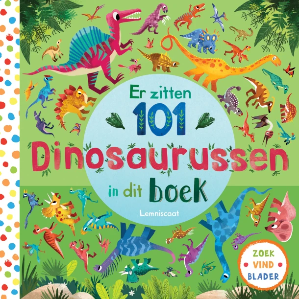 Er zitten 101 dinosaurussen in dit boek – Chorkung – boek cover