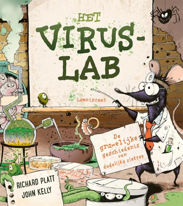 Het viruslab – Richard Platt – boek cover