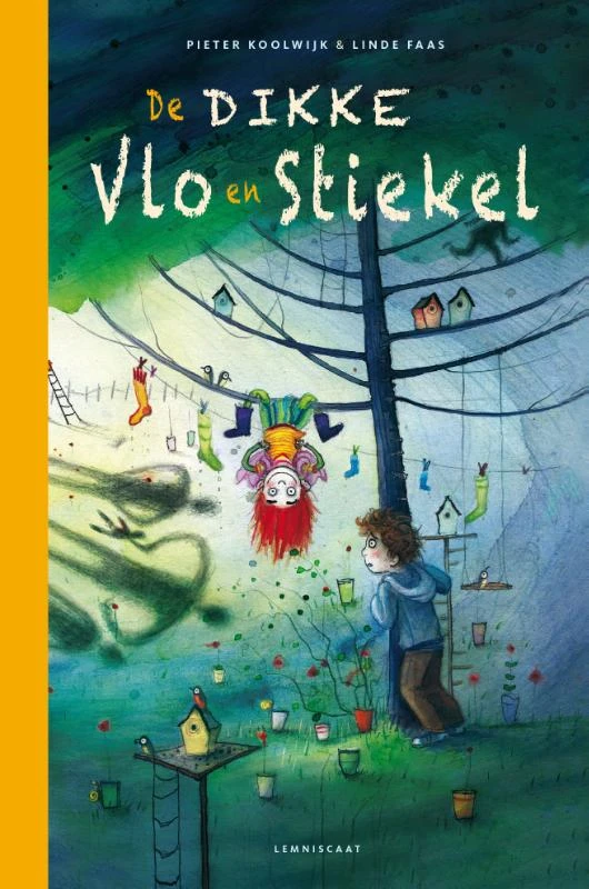 De dikke Vlo en Stiekel – Pieter Koolwijk – boek cover
