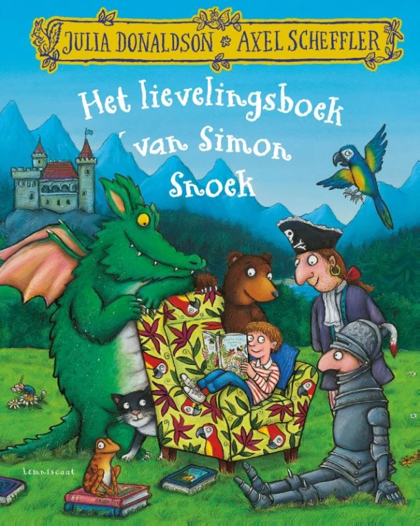 Het lievelingsboek van Simon Snoek – Julia Donaldson – boek cover