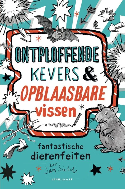 Ontploffende kevers en opblaasbare vissen – Tracey Turner – boek cover