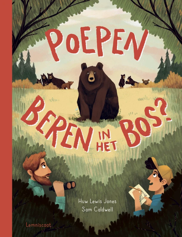 Poepen beren in het bos? – Huw Lewis Jones – boek cover