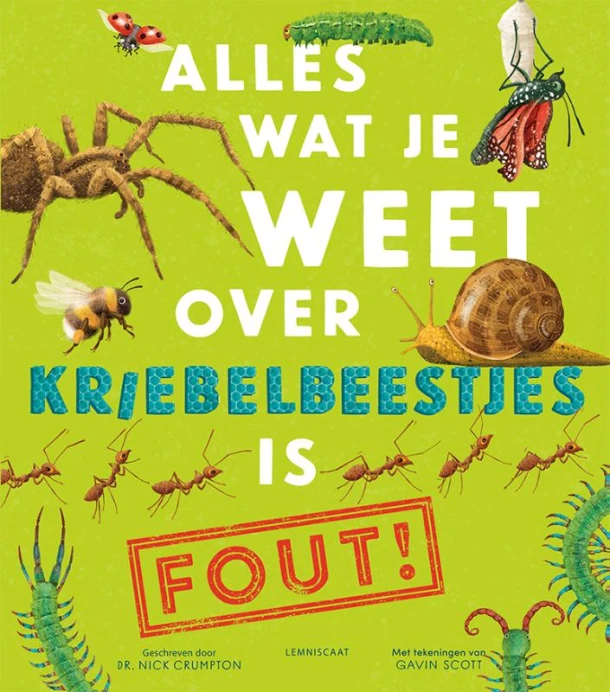 Alles wat je weet over kriebelbeestjes is FOUT! – Nick Crumpton – boek cover