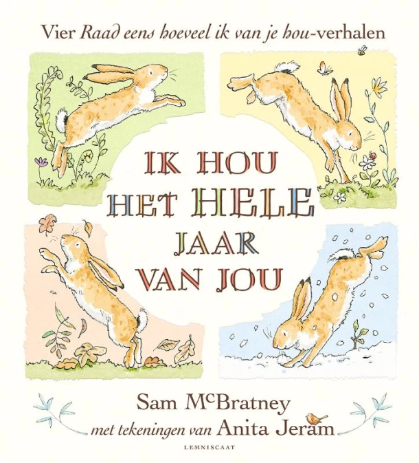 Ik hou het hele jaar van jou – Sam McBratney – boek cover