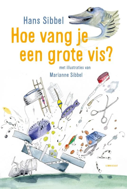 Hoe vang je een grote vis? – Hans Sibbel – boek cover
