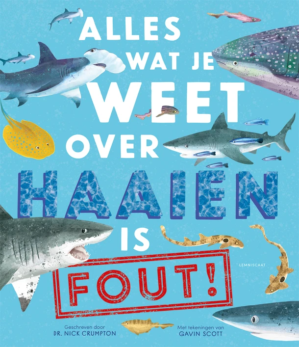 Alles wat je weet over haaien is fout! – Nick Crumpton – boek cover