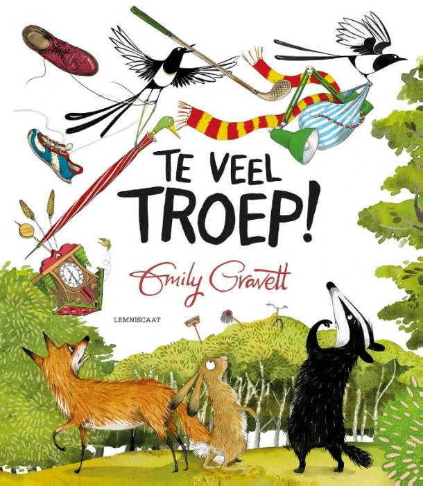 Te veel troep – Emily Gravett – boek cover