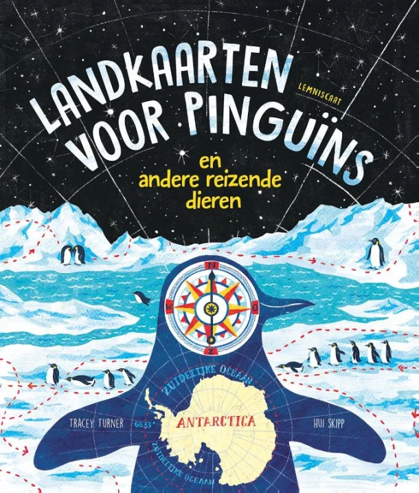 Landkaarten voor pinguïns – Tracey Turner – boek cover