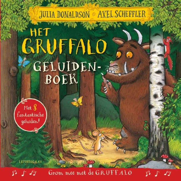 Het Gruffalo geluidenboek – Julia Donaldson – boek cover