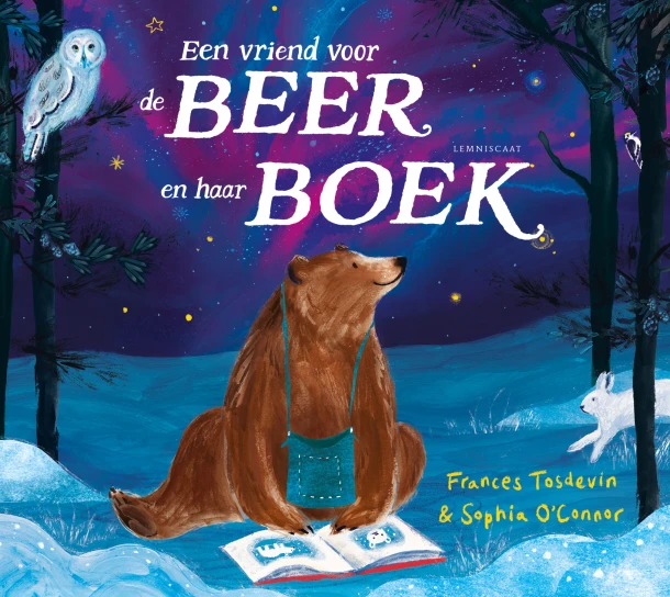 Een vriend voor de beer en haar boek – Frances Tosdevin – boek cover