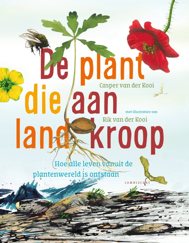 De plant die aan land kroop – Casper van der Kooi – boek cover
