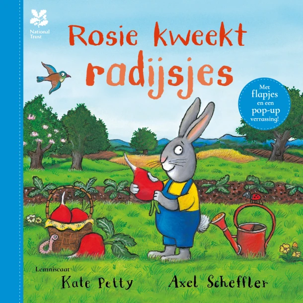 Rosie kweekt radijsjes – Kate Petty – boek cover