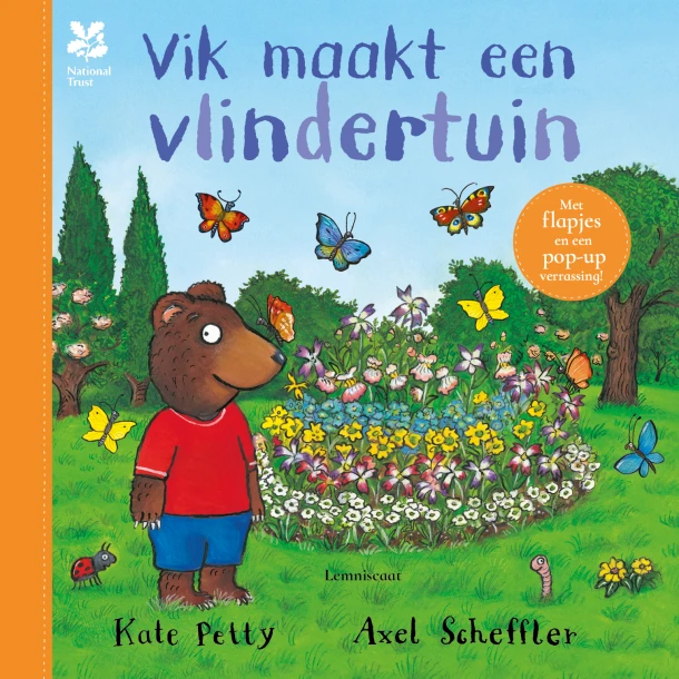 Vik maakt een vlindertuin – Kate Petty – boek cover