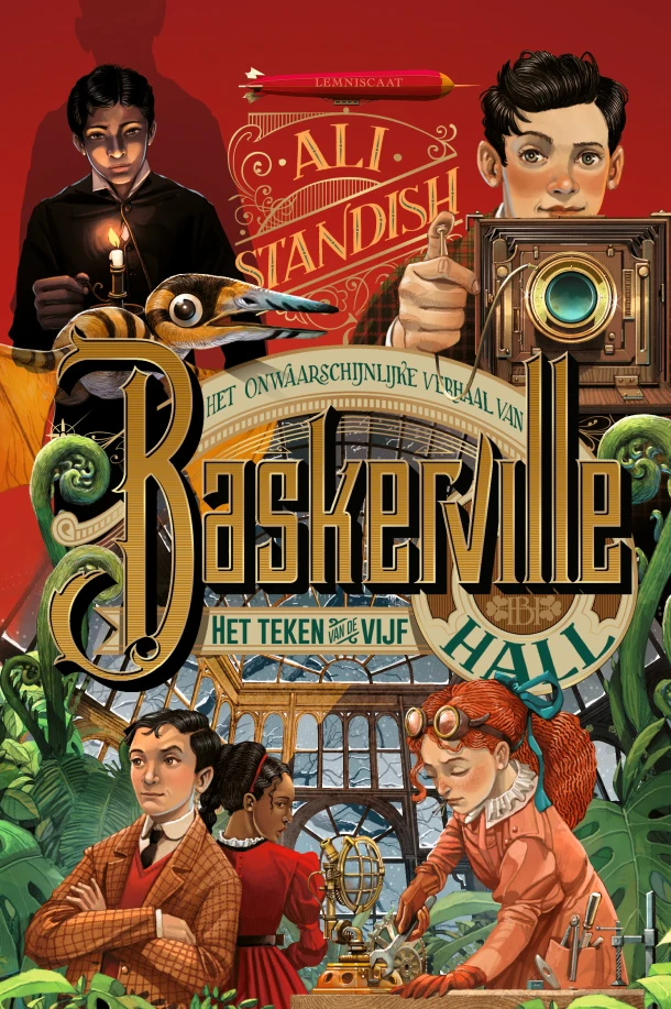 Het teken van de vijf – Ali Standish – boek cover