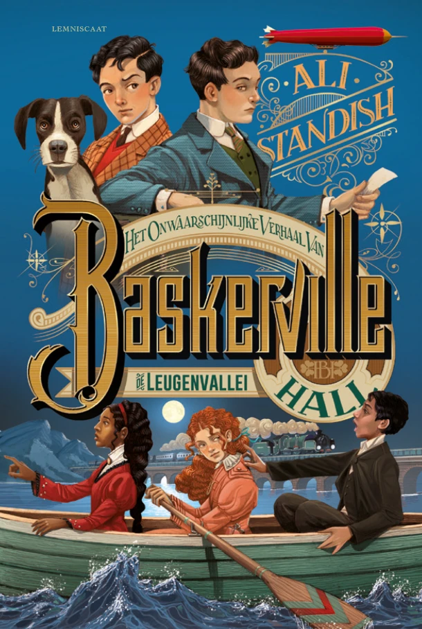 Het onwaarschijnlijke verhaal van Baskerville Hall. De Leugenvallei – Ali Standish – boek cover