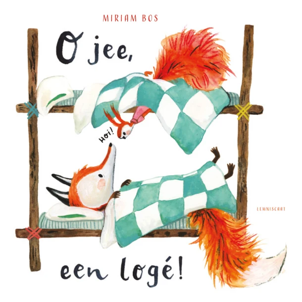 O jee, een logé – Miriam Bos – boek cover