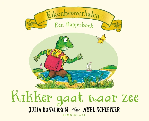 Kikker gaat naar zee – Julia Donaldson – boek cover