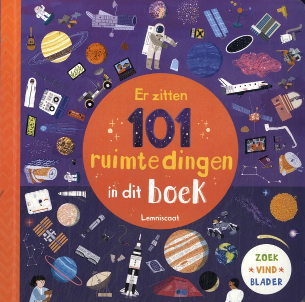 Er zitten 101 ruimtedingen in dit boek – Hannah Abbo – boek cover