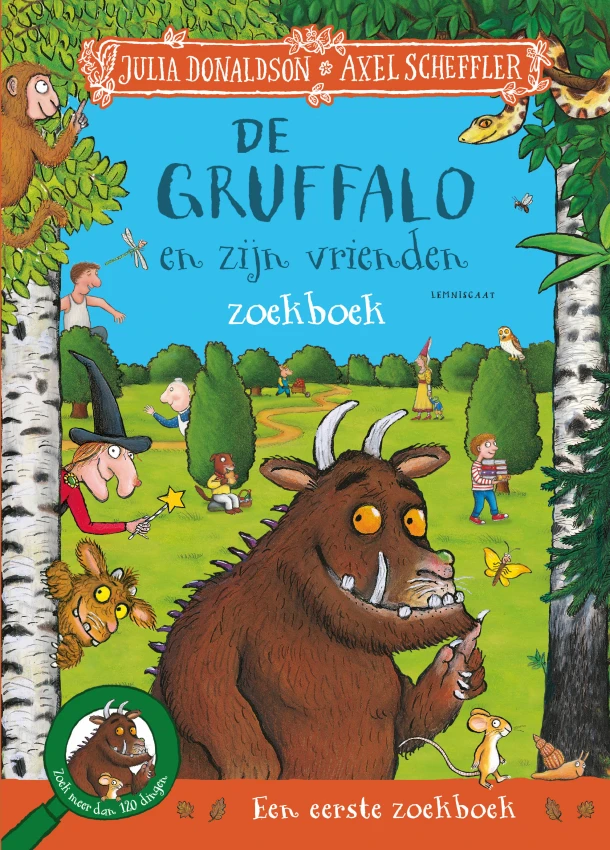 De Gruffalo en zijn vrienden zoekboek – Julia Donaldson – boek cover